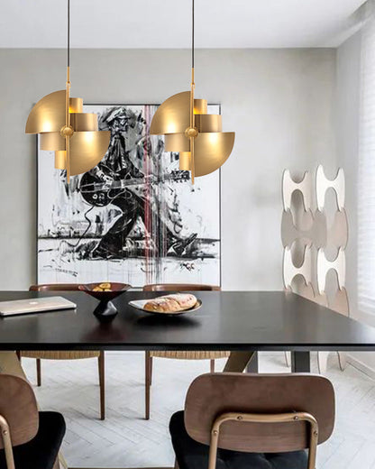 Suspension - Metallic Horizon Globe