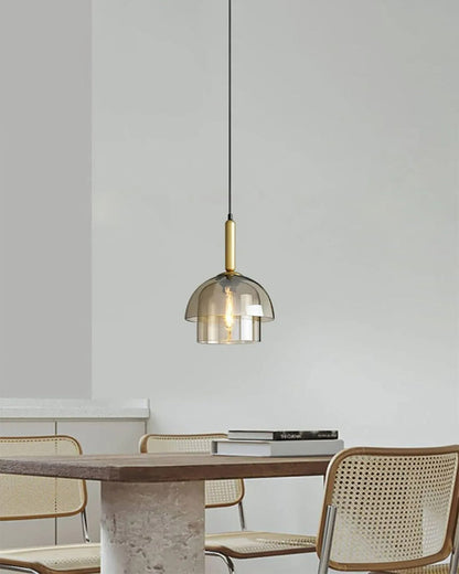 Glass Bell Pendant