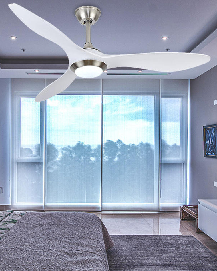 Bora white ceiling fan