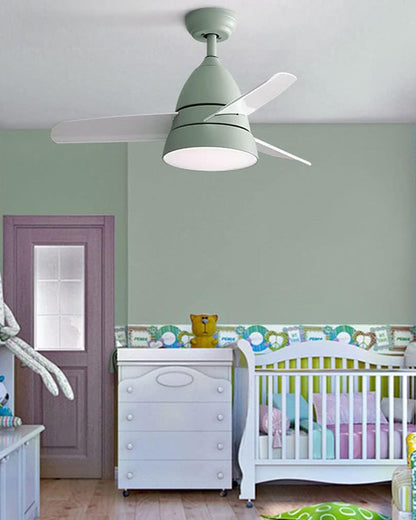 Compact 3-blade ceiling fan - Briza Color