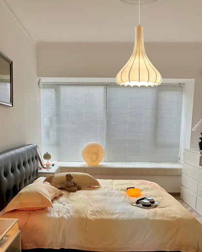 Suspension – Conical Elegance in Silk