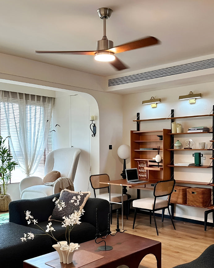 Silver Noce Ceiling Fan