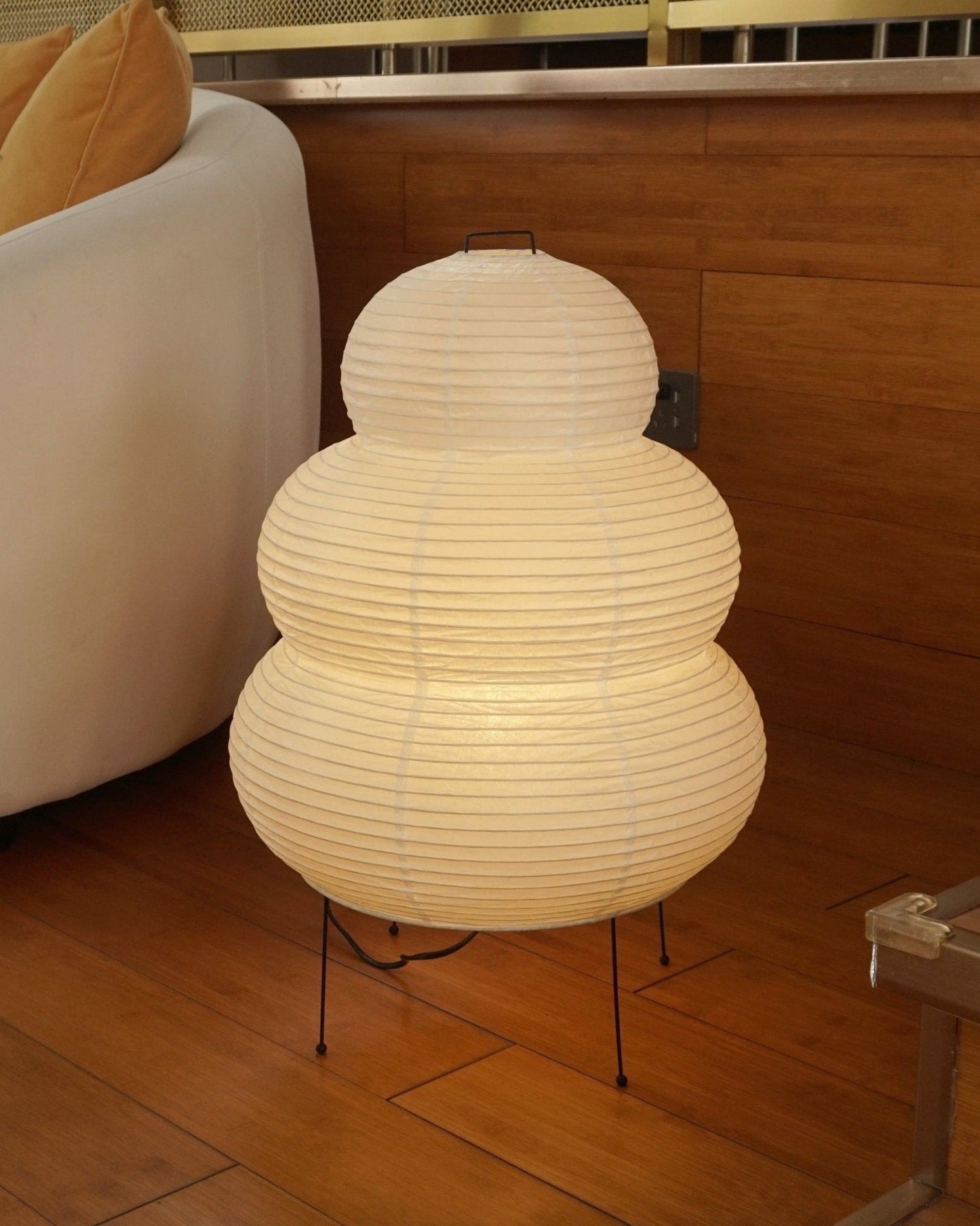Lampadaire en Tissu Type Lanterne