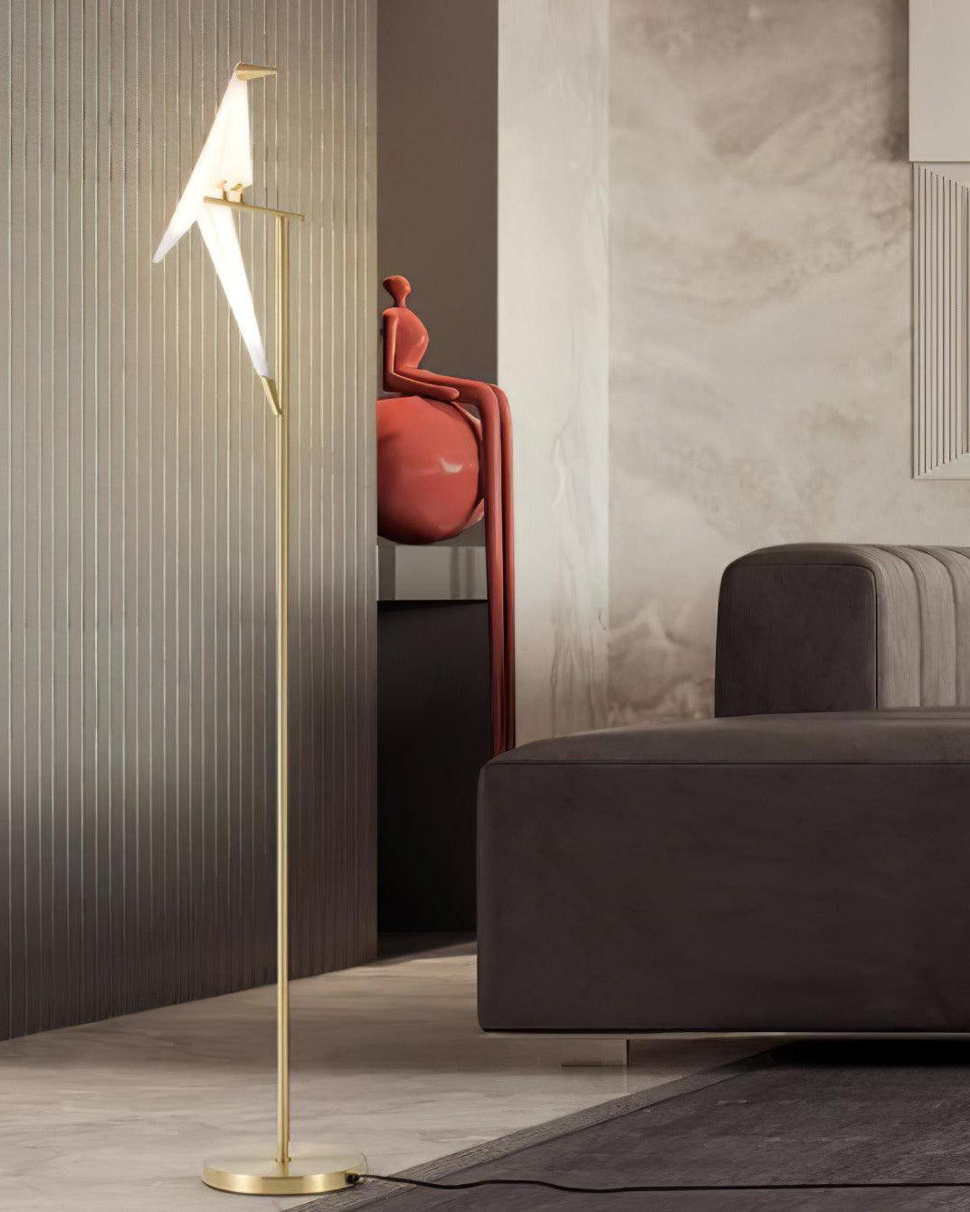 Origami Avian Floor Lamp