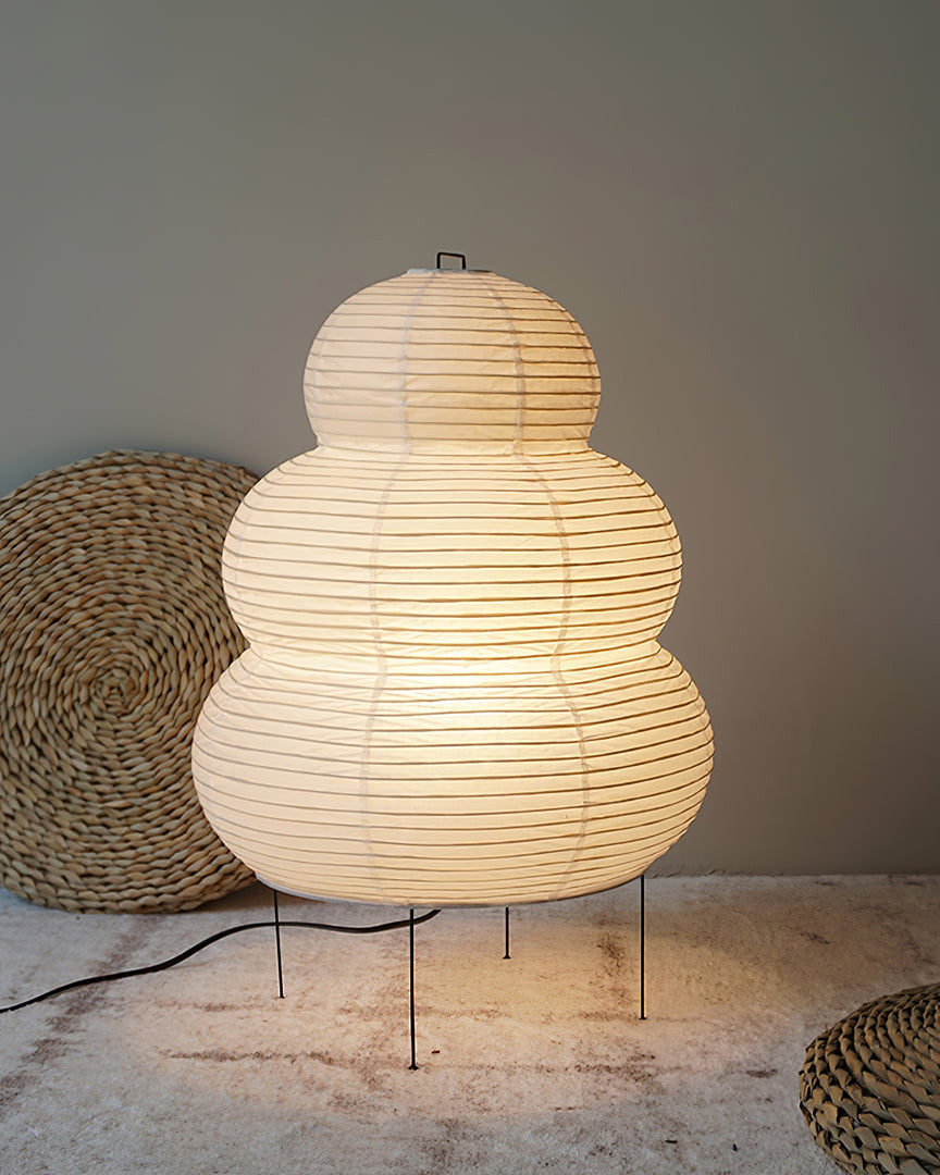 Lampadaire en Tissu Type Lanterne