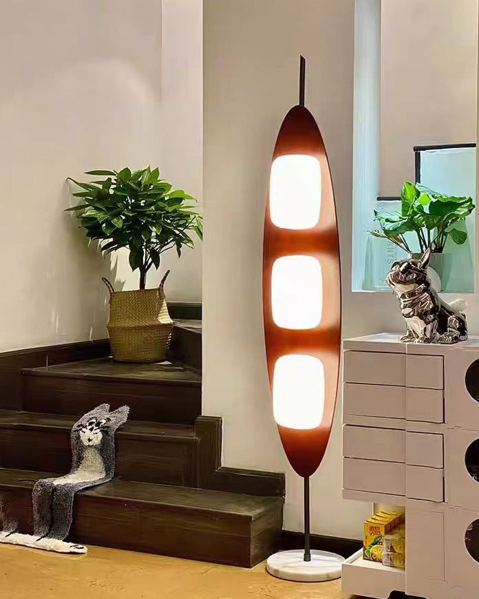 Eclipse Wood Floor Lamp