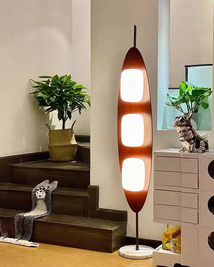 Eclipse Wood Floor Lamp