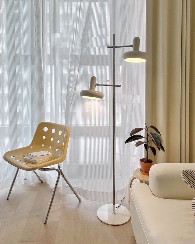 Lampadaire Double Orientable Style Bauhaus