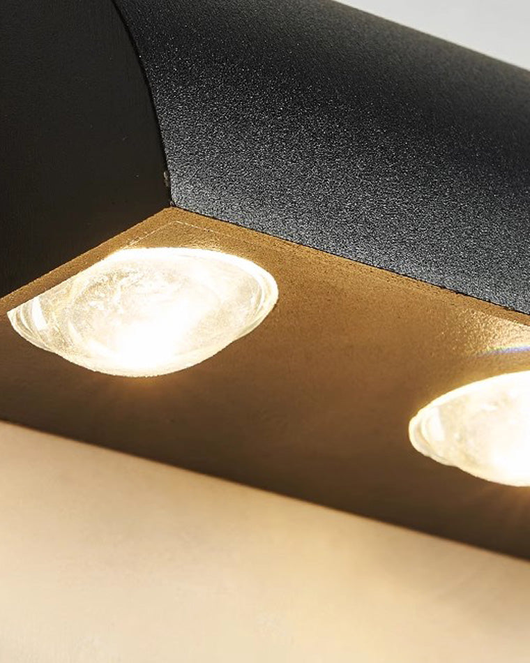 Applique Murale Extérieure Downlight Noire – Éclairage Minimaliste et Élégance Moderne