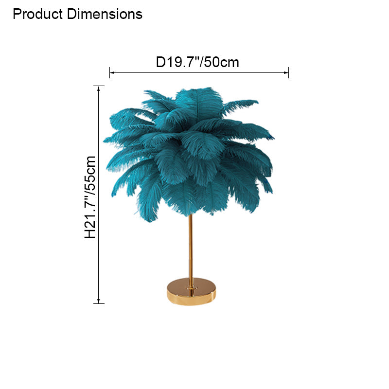 Table Lamp - Tree Feather