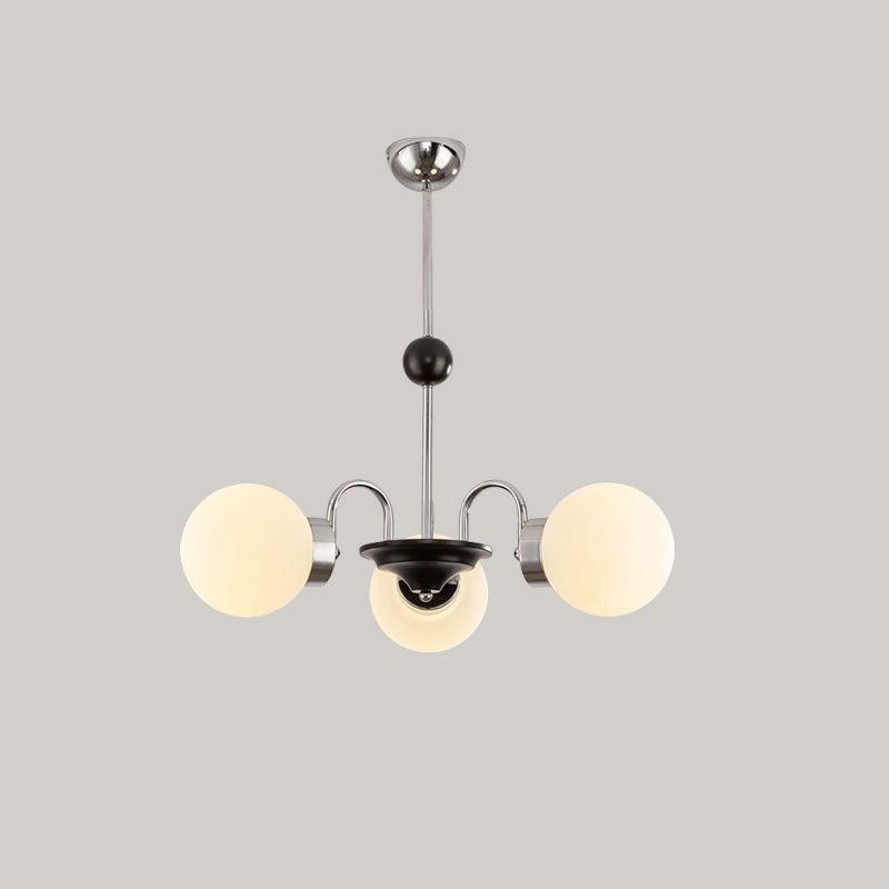 Opaline Orbit Chandelier