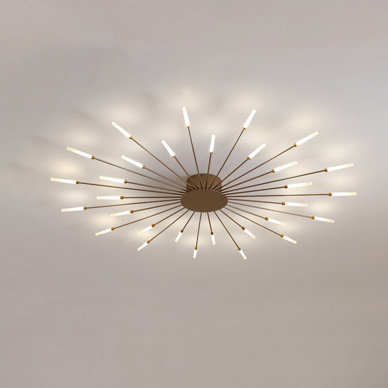 Recessed Ceiling Light with Glowing Star Effect