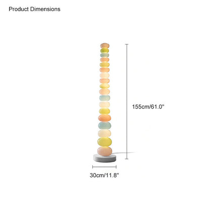 "Gourmet Prism" Column Floor Lamp