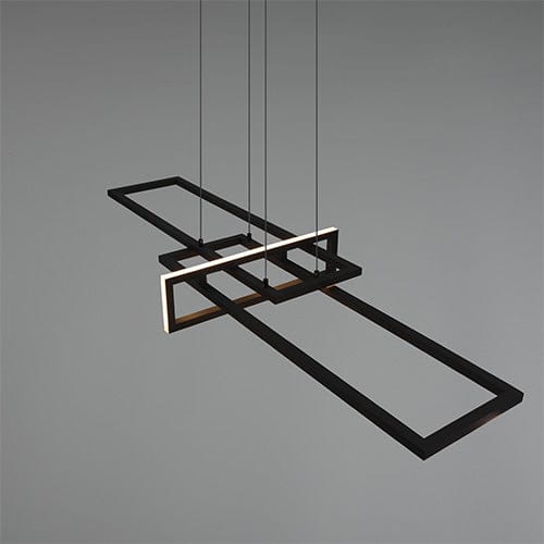 Luminaire Suspendu Moderne Noir