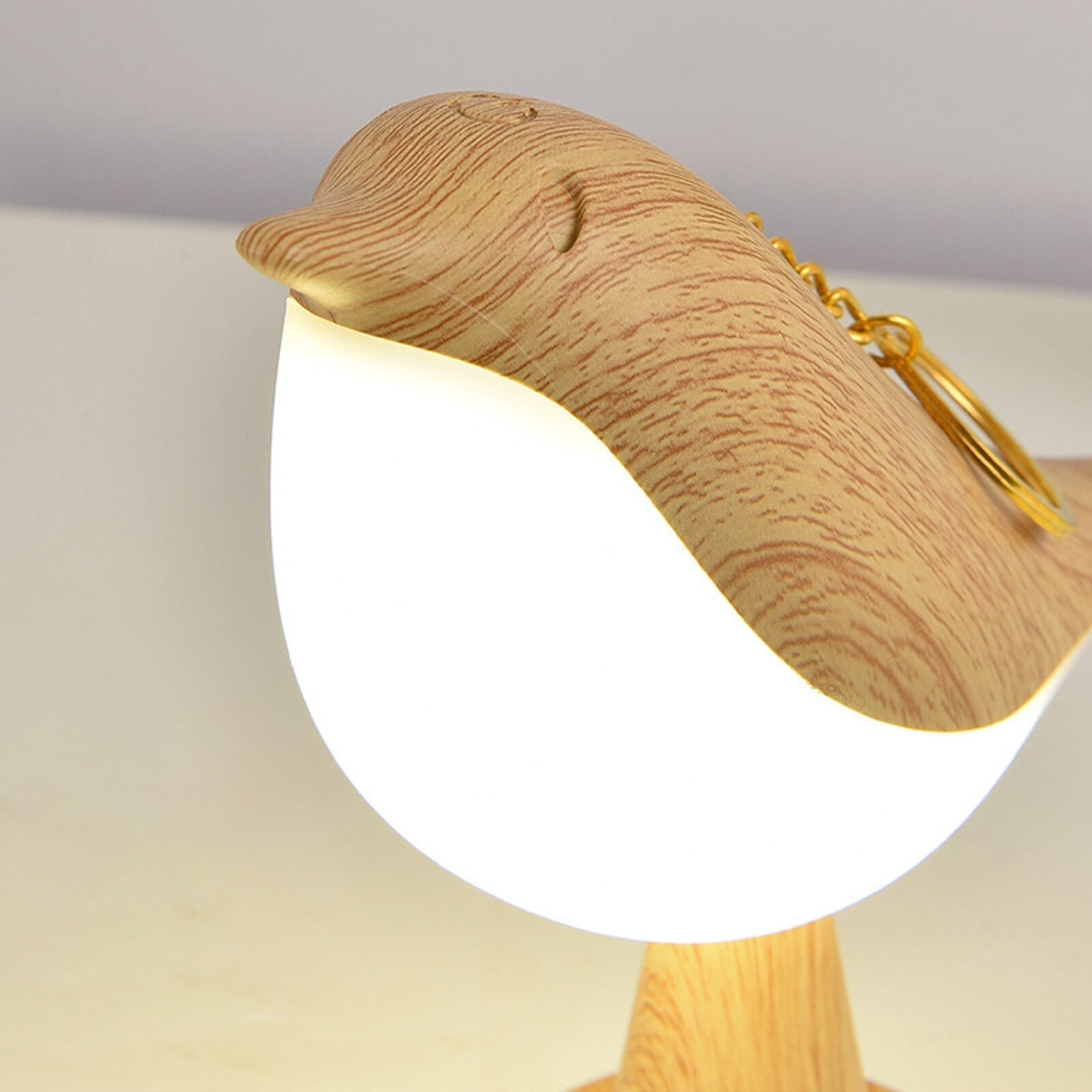 Lampe de Table Oiseau Femelle - Élégance Naturelle-4