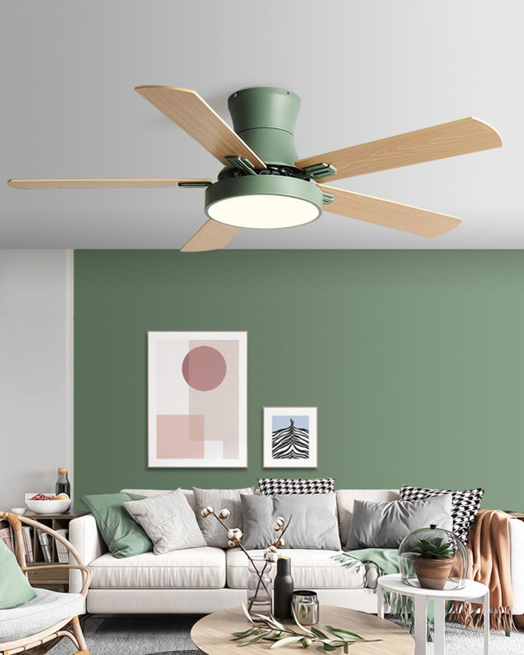 Scandinavian Wooden Ceiling Fan