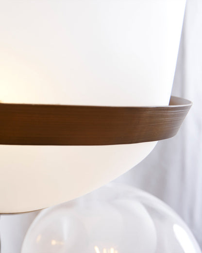 Glass Cloud Floor Lamp