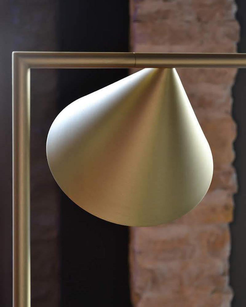Lampadaire Réglable Abat-jour Conique