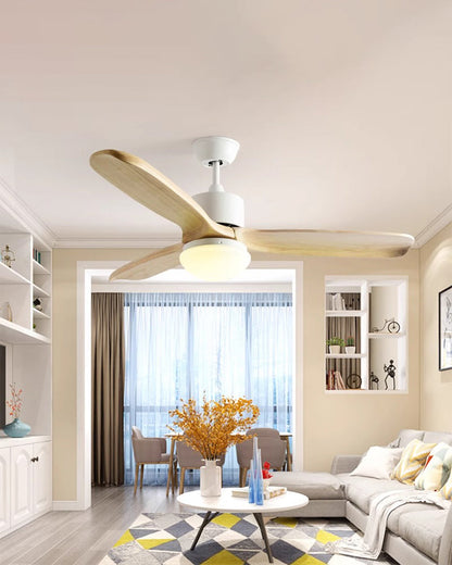 AeroLuna fan with round shade