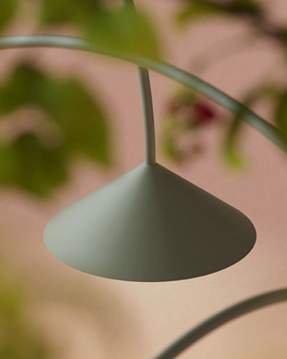Arc Floor Lamp with Cone Shade