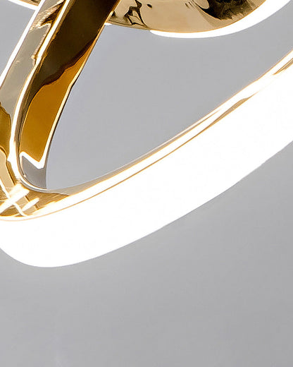 Golden Spira Chandelier