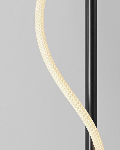 Slim Cylindrical LED Floor Lamp