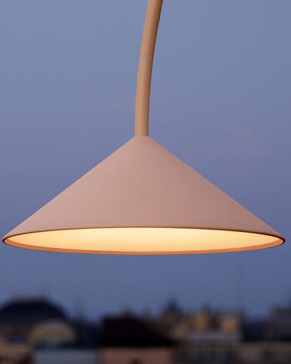 Arc Floor Lamp with Cone Shade