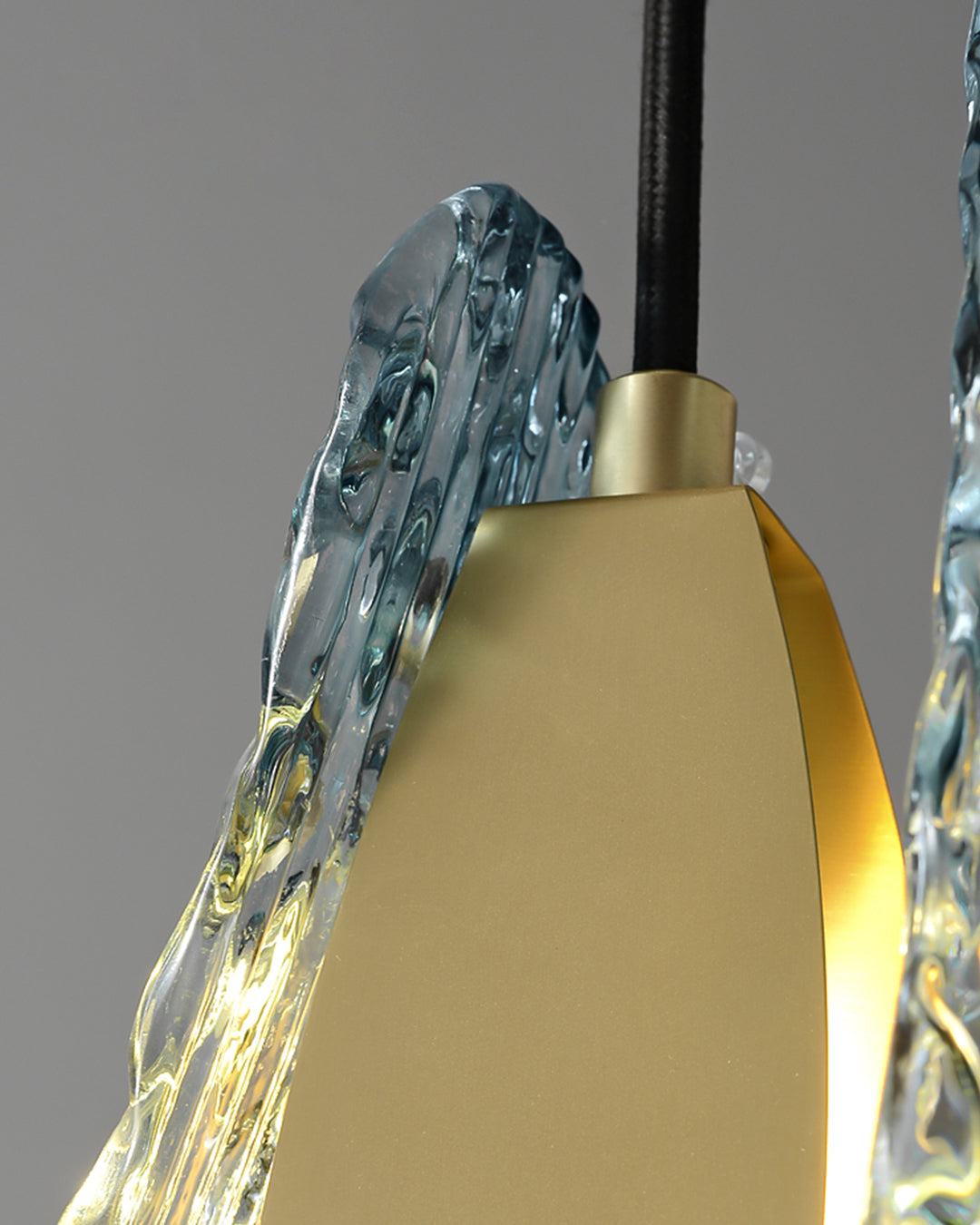 Peacock Artistic Glass Chandelier