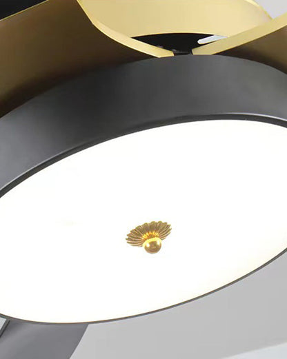 Gold ceiling fan - Auréa Vent