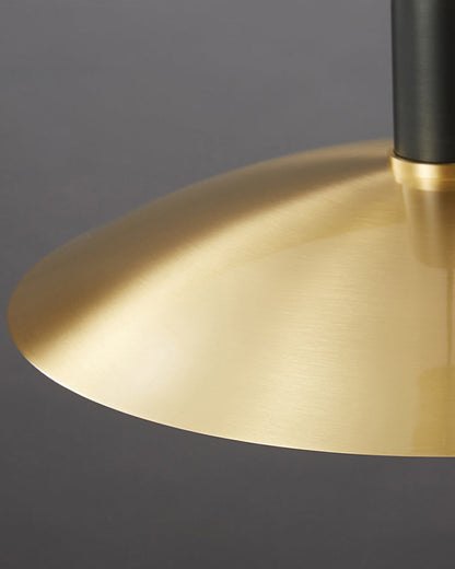 Brass Conical Kitchen Pendant Light