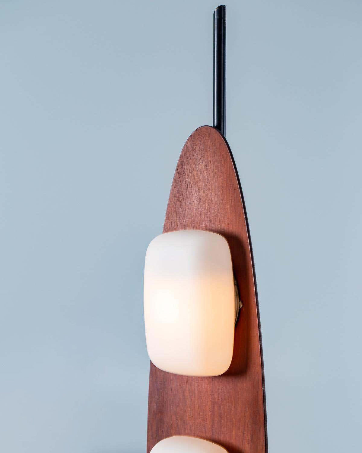 Eclipse Wood Floor Lamp