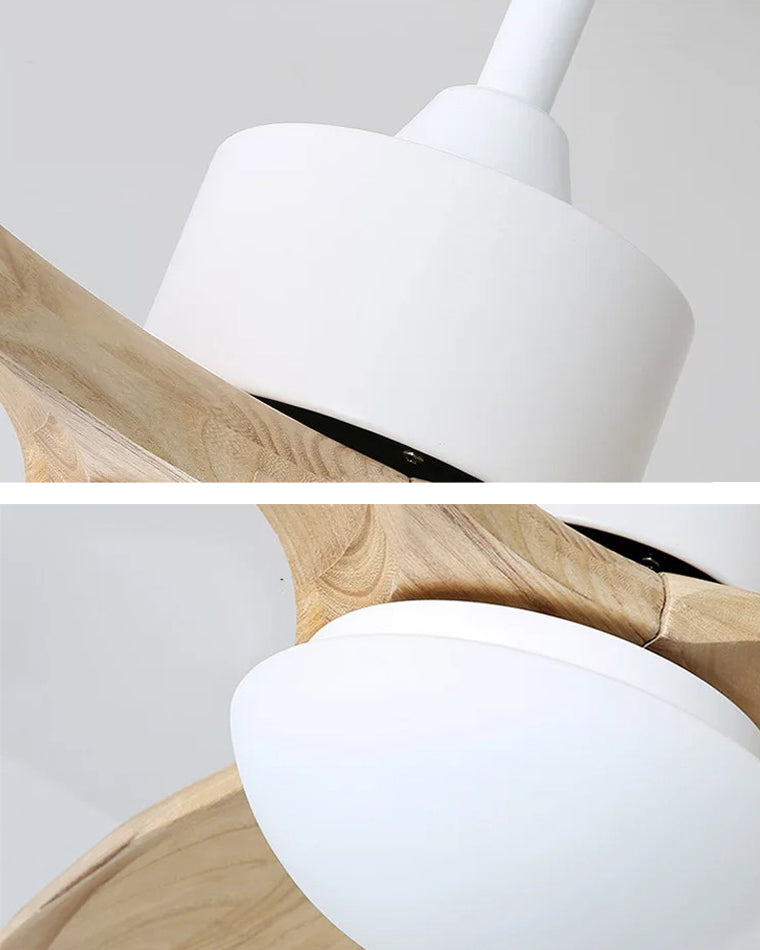 AeroLuna fan with round shade