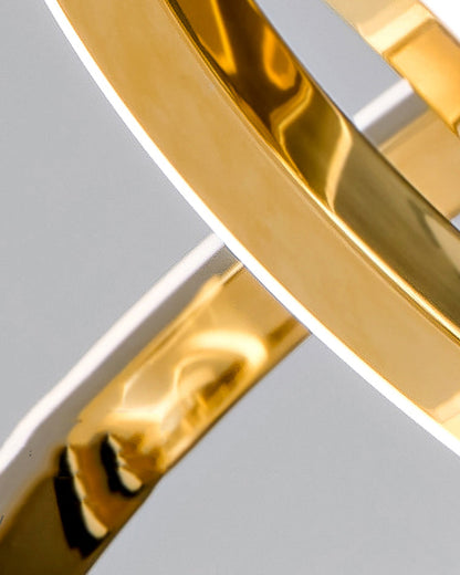 Golden Spira Chandelier
