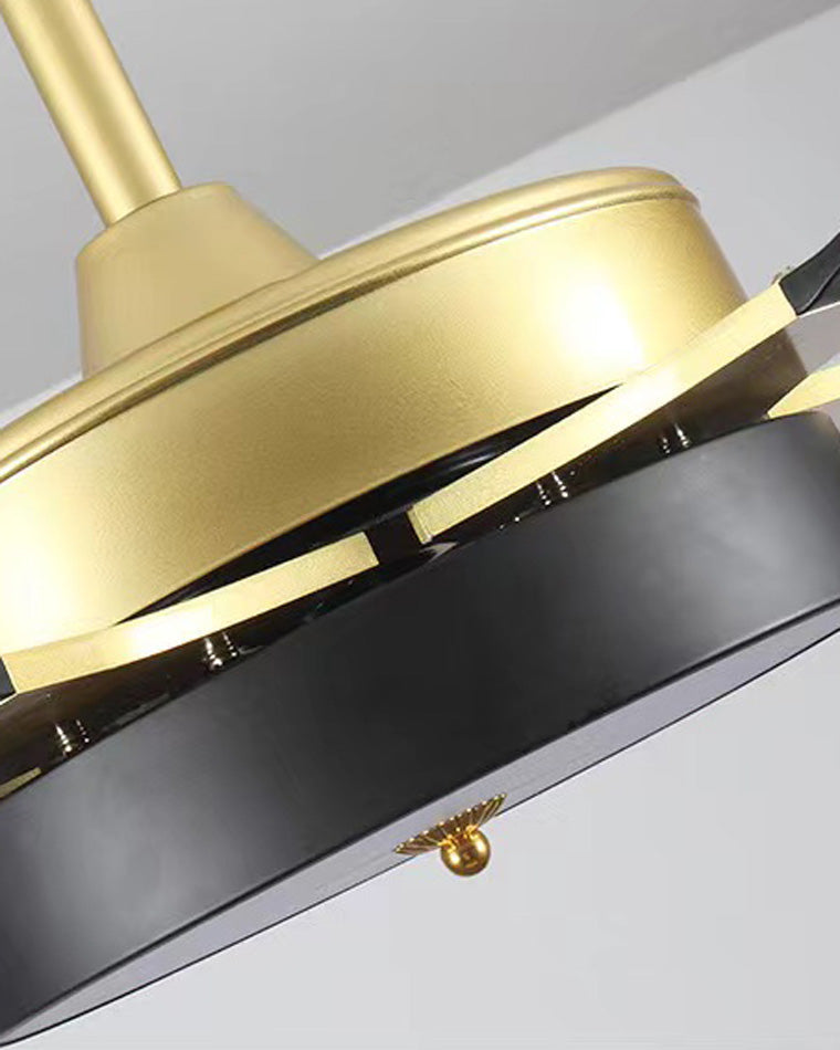 Gold ceiling fan - Auréa Vent