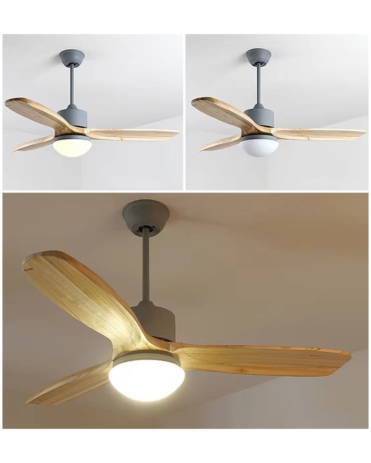 AeroLuna fan with round shade
