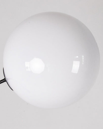 Glass Globe Cantilever Floor Lamp