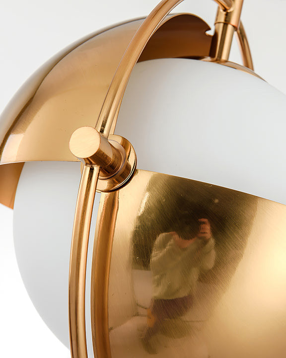 Adjustable Glass Globe Elegance Pendant Light