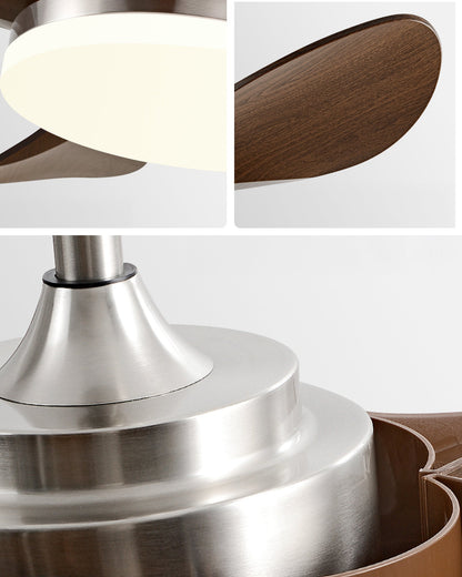 Mid-Century Elegance Ceiling Fan