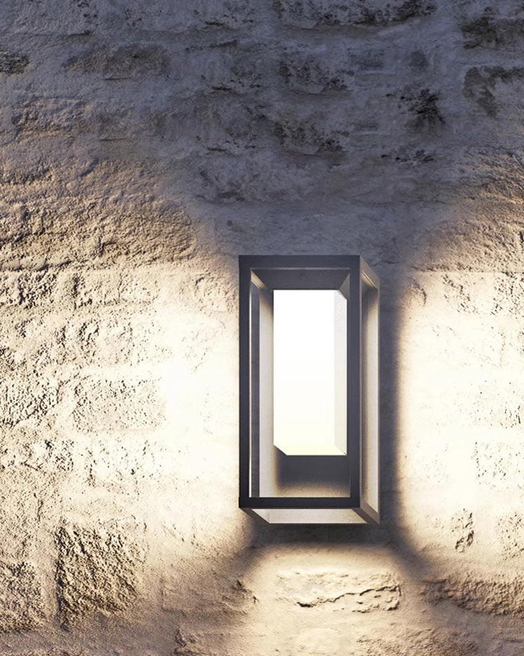 Astra Outdoor Wall Light – Contemporary Elegance and Welcoming Light