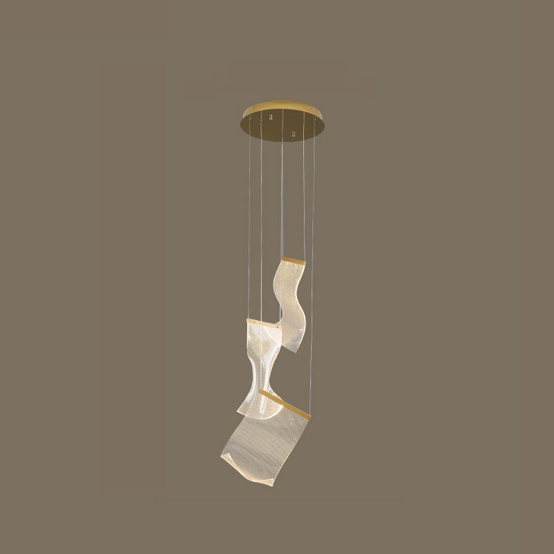Brass Breeze Chandelier