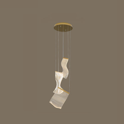 Brass Breeze Chandelier