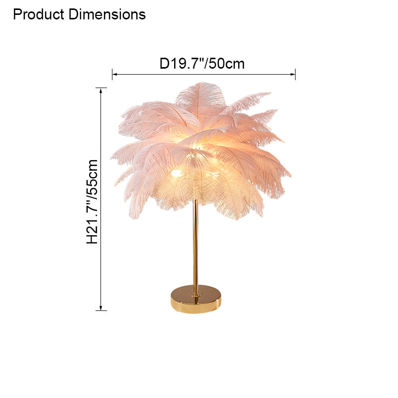 Table Lamp - Tree Feather