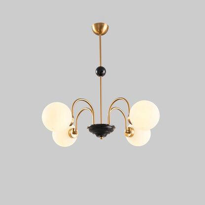 Opaline Orbit Chandelier