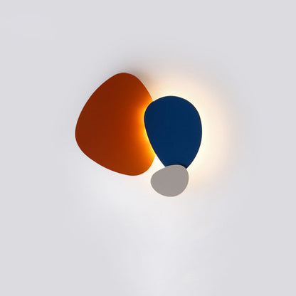 Colorful Sculptural Wall Light