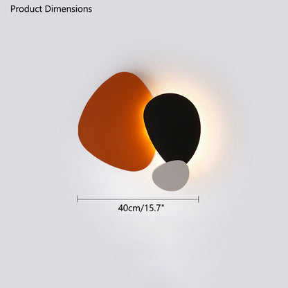Colorful Sculptural Wall Light