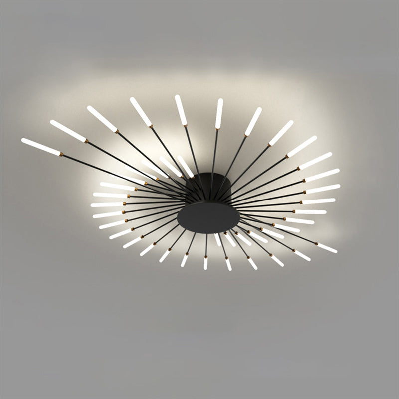 Recessed Ceiling Light with Glowing Star Effect