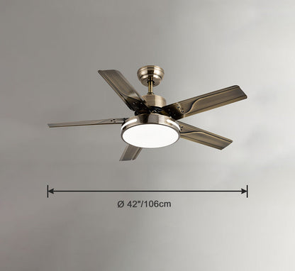 AeroSteel Industrial Metal Ceiling Fan