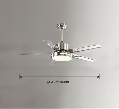 AeroSteel Industrial Metal Ceiling Fan