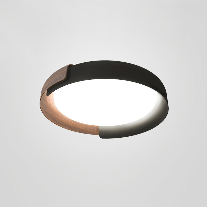 WalnutGlow Ceiling Light