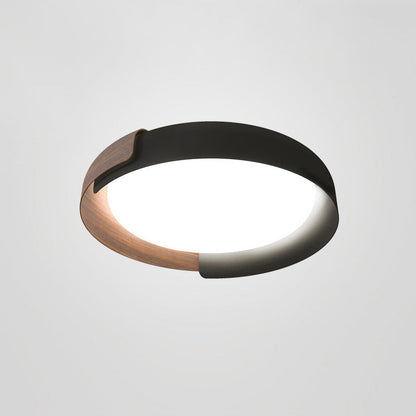 WalnutGlow Ceiling Light